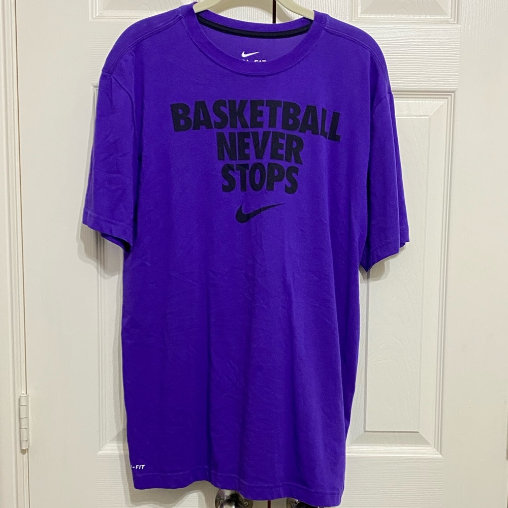 Nike Mens Purple Tee